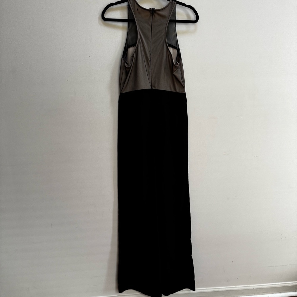 Mustard see Elegant Black and Gray Evening palazzo - Picture 2 of 5